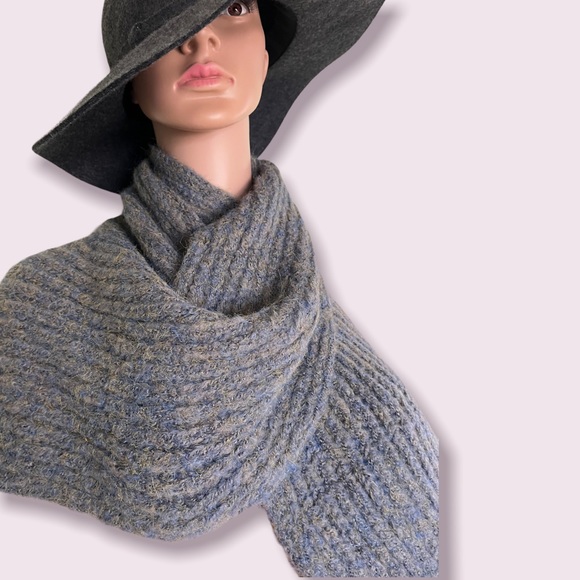 BP Metallic Fringed Scarf, Gray | One Size - Picture 3 of 9